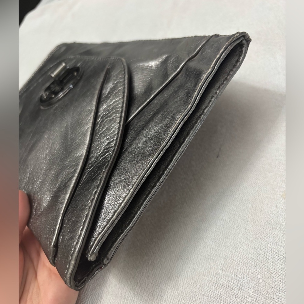 Elliott Lucca Silver Clutch Bag - Picture 4 of 6